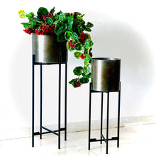 Load image into Gallery viewer, Modern tall plant stand