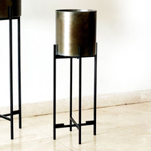 Load image into Gallery viewer, Modern tall plant stand