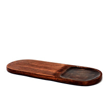 Load image into Gallery viewer, Walnut Wood Sushi Platter