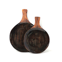 Load image into Gallery viewer, Walnut Wood Pizza Platter