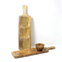 Load image into Gallery viewer, Oak Wood Dips Bat Platter