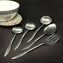 Load image into Gallery viewer, Stainless-steel servers set of 5