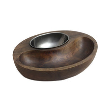 Load image into Gallery viewer, Oval Chip & Dip Server