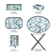 Load image into Gallery viewer, Tray (S) - Jungle Stories - Teal Silver