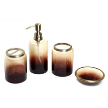 Load image into Gallery viewer, Glass Ombre Bathroom Set