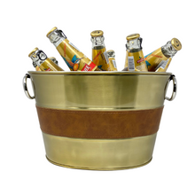 Load image into Gallery viewer, Gold Leather Chiller