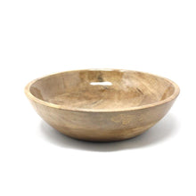Load image into Gallery viewer, Oak Shallow Salad Bowl