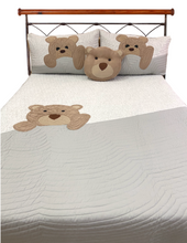Load image into Gallery viewer, Kids Teddy Bear Bedcover Set