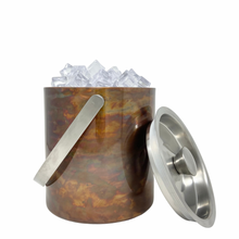 Load image into Gallery viewer, Bronze Rustic Ice Bucket