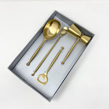 Load image into Gallery viewer, Matt Gold Bar Tool Set