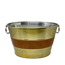 Load image into Gallery viewer, Gold Leather Chiller