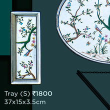 Load image into Gallery viewer, Tray (S) - Jungle Stories - Teal Silver
