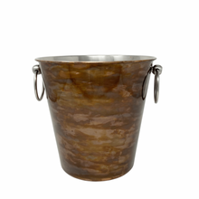 Load image into Gallery viewer, Bronze Rustic Champagne Bucket
